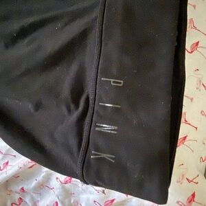 PINK Victoria's Secret Black Leggings